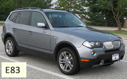BMW X3 vehicle image